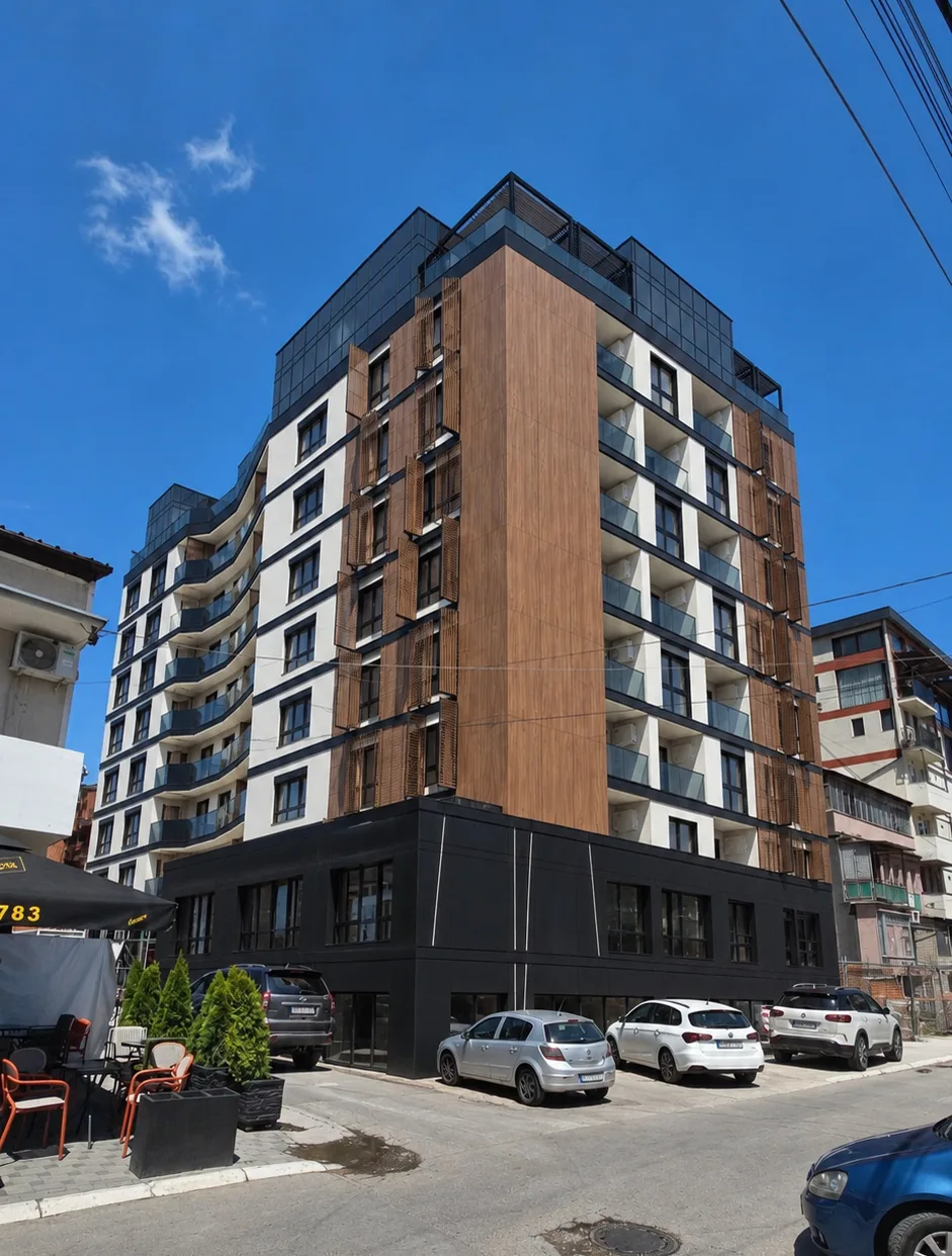 Completed building