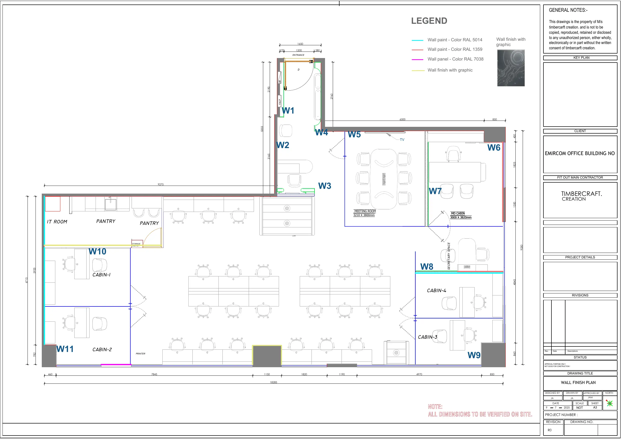 Technical contractor package, page 1